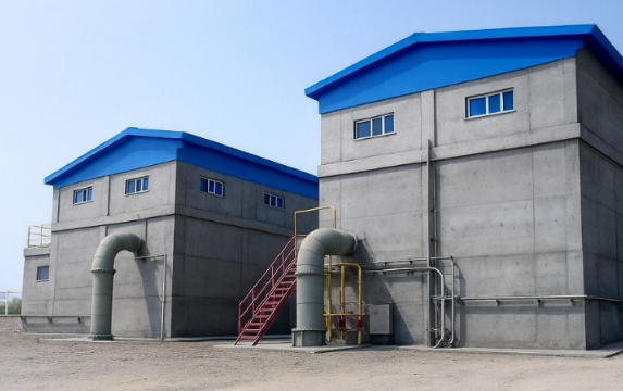 Pre-Treatment Building (Flash Mixing & Flocculation) Pre-Treatment Building (Flash Mixing & Flocculation)